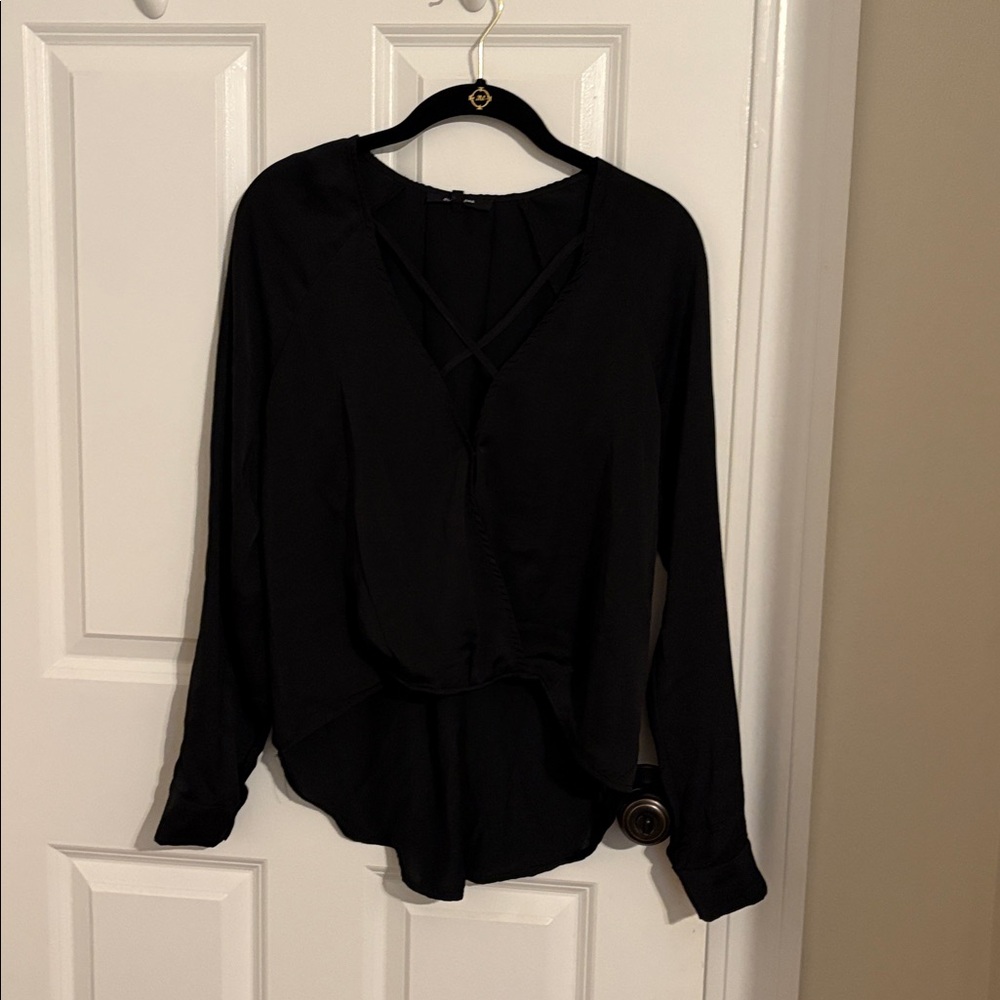 Olivaceous Black Blouse